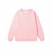 Heavy Loose Solid Color Men's Crew Neck Mixed Cotton Double-sided Sweater Women's Korean Version Casual Long-sleeved Couple_viptrois.com