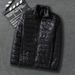 Men's Lightweight Down Jacket With Stand Collar Or Hooded, Slim Fit, Thin & Warm, Casual Winter Coat For Youth_viptrois.com
