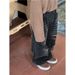 24 Spring New Small And Medium Sized Children's Boys Korean Children's Clothing Sand Washed Old Soft Hole Black Loose Jeans Trousers_viptrois.com
