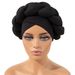 Hot Sale In Europe And America, Milk Silk Braided Turban Hat, Solid Color Sponge Headband Hat, Bohemian Style Turbans_viptrois.com