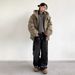 Down Jacket Men's 2024 Winter New American Trendy Brand Thickened Warm High-end Loose Casual Cotton Jacket_viptrois.com