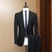 Men's Clothing quality suits solid color men's business suits slim fit formal wear professional wedding suits_viptrois.com