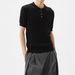 Old Money Style Lapel Knitted Short Sleeved Polo Shirt Men's Light Luxury High End Inner Wear Half Sleeved Fitness Sports Straight Shoulder T Shirt_viptrois.com