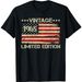 Regalos 60º Cumpleaños Vintage 1965 Para Hombres Y Mujeres Bandera Americana - Regalo Divertido Amante De Hipopótamos_viptrois.com