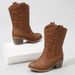 Kids Shoes Children's Mid Calf Boots New Girls Soft Sole Fashion Retro Leather Boots For Middle And Large Children Foreign Trade Boots_viptrois.com