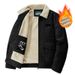 Men’s Corduroy Jacket With Fleece Lining – Winter-Ready Relaxed Fit (Khaki/Olive/Black/Brown, M-5XL, Stand Collar, Casual & Warm)_viptrois.com