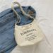 Kids Canvas Crossbody Bag - Fashion Letter Print Shoulder Bag For Boys & Girls, Lightweight & Spacious_viptrois.com