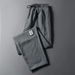 Men's Summer Casual Pants – Lightweight Stretch Joggers With Drawstring Waist, Breathable & Quick-Dry (M-5XL)_viptrois.com