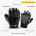 Sports Fitness Men And Women Weightlifting Breathable Non-Slip Silicone Half-Finger Cycling Gloves_viptrois.com
