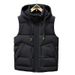 Men’s Quilted Vest – Thickened Winter Cotton Puffer Sleeveless Jacket (Black, Gray, Beige, L-6XL_viptrois.com