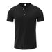 Men's Summer Breathable Quick-Dry Button-Up Shirt Casual Solid Color Polo Shirt Cool Mesh Short Sleeve_viptrois.com