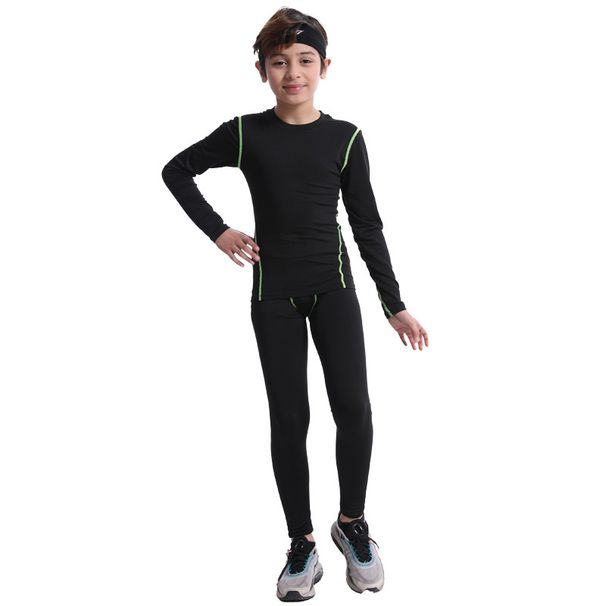 Men's clothing Tight training clothes Sports tights Stretch basketball football leggings Quick dry_viptrois.com