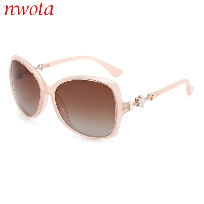 New Small Flower Decorated Sunglasses For Women High End Large Frame Elegant Retro Sunglasses Street Shooting Glasses_viptrois.com