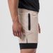 Men's Clothing Four Sided Stretch Shorts Men's Fitness Sports Shorts Summer Running Lining Quick Drying Double Layer Shorts Tights_viptrois.com