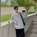Collar Solid Color Hoodie For Men And Women, Trendy Temperament, Fashionable Design Sense, Versatile Loose Casual Top_viptrois.com