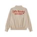 American Street Style Star Embroidery Turn-Down Collar Jacket For Men And Women 2025 Autumn Loose National Trend_viptrois.com