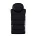 seven-zone heating vest autumn and winter warm jacket USB charging smart heating hooded cotton vest_viptrois.com