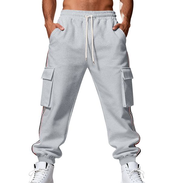 "Men's Heavyweight Fleece-Lined Cargo Joggers – Winter Workwear Pants With Multi-Pockets & Adjustable Drawstring (S-3XL, 6 Military Colors)"_viptrois.com