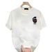 Men's Heavyweight Pure Cotton Short Sleeve T-Shirt Summer Printed Loose Fit Base Layer Trendy Plus Size Top_viptrois.com