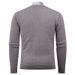 Pure 2025 Autumn Winter New M's Casual Sweater Trdy Brand Fashion Argyle Pattern Half Turtleck Knitted Base Shirt For_viptrois.com
