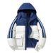 Men's Clothing Couples Autumn And Winter Short Cotton Coat Men's Foreign Trade Down Jacket Stand Collar Hong Kong Style Warm Puffer Jacket_viptrois.com