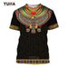 Men's Clothing Personality Abstract Pattern Digital Printing Short Sleeve Half Sleeve Creative T Shirt Clothes_viptrois.com