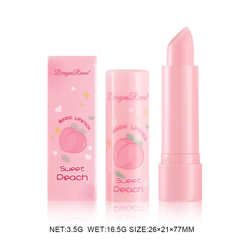 Women's Moisturizing Color - Changing Lipstick - Fruit - Scented, Temperature - Activated, Watermelon Pink Lip Jelly_viptrois.com