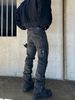 High Street Black Fashion Trend Men's Slim Fit Stretch Design Wholesale Jeans For Men_viptrois.com