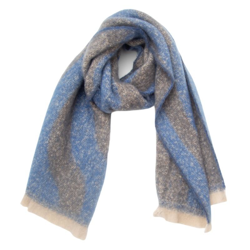 Unisex Scarf loop yarn jacquard scarf shawl_viptrois.com