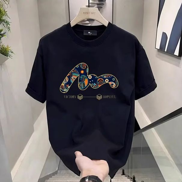 Premium Graphic T-Shirt For Men – Soft Cotton Crew Neck, Oversized Casual Tee (Cartoon Print, 8 Sizes, 4 Weights)_viptrois.com