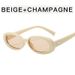 Small oval frame sunglasses for women Retro personality cross border ins sunglasses for taking photos and shaping fashion sunglasses_viptrois.com