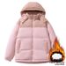 Corduroy Cotton-padded Coat For Men, Loose Color Matching Removable Hat, Cotton-padded Jacket For Men_viptrois.com
