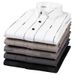 Men's Bamboo Fiber Print Shirt | Stretch & Wrinkle-Free Long Sleeve Casual Shirt_viptrois.com