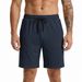 Summer Beach Casual Men's Stretch Shorts Loose Fit Breathable Jacquard Heavyweight Sports_viptrois.com