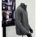 Half Zip High Neck Knitted Sweater For Men, Versatile, Trendy, Simple And Fashionable Design, Long Sleeved_viptrois.com