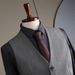 Men's Clothing Slim Fit Vest & Dress Pants Set Formal Wedding Groom & Groomsmen Suit, Business Casual Office Wear, Autumn Collection_viptrois.com