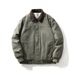 2025 Winter American Retro Men's Thickened Washed High Grammage Canvas Vintage Cotton Jacket With Turn-down Collar_viptrois.com