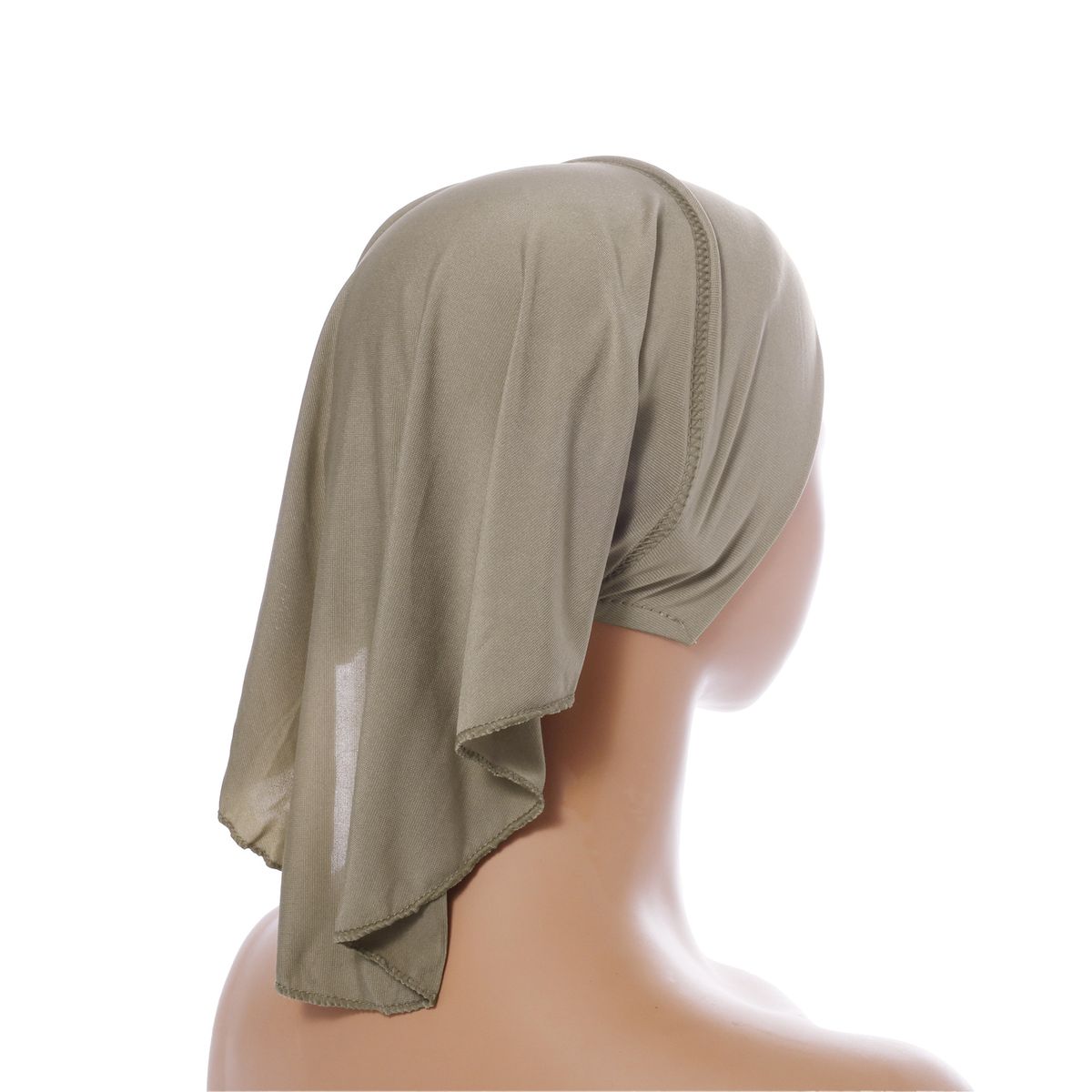 Crystal Ethnic Scarf – Multi-Color Oblique Long-Tail Headwrap (Elastic Middle Eastern Headscarf & Bottoming Hat)_viptrois.com