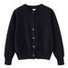 Miso Bear1-14 Years Old Children's Sweater, Air-Conditioned Shirt, Children's Jacket, Spring/Autumn Boys' And Girls' Knitted Cardigan._viptrois.com