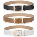 New Wide Women, Textured PU Leather, Simple And Versatile With D-shaped Buckle, High-end Decorative Belt For Women_viptrois.com