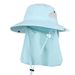 Kids Fisherman Hat With Detachable Neck Flap - Breathable & Foldable Sun Hat For Boys & Girls Outdoor Camping & Beach Activities_viptrois.com