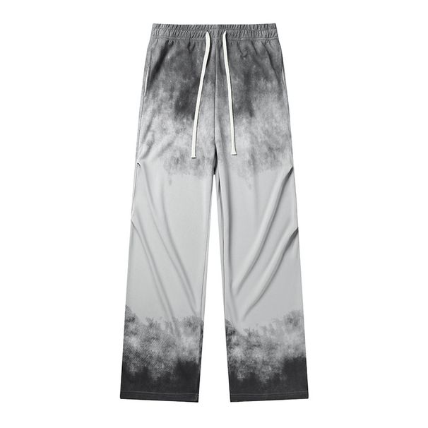 Men’s Straight Fit Casual Sweatpants – Relaxed Wide Leg, Streetwear Essentials (Black/Flower Ash/Dark Gray, M-XXXL)_viptrois.com