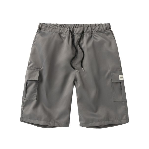 Cotton Work Student Sports Shorts, Summer Thin Fit, Loose Casual Five Quarter Pants, Men's Plus Size Basketball Pants_viptrois.com