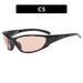 Y2K Silver Colorful Hollow Sunglasses Futuristic Technology Lens Hot Girl Internet Celebrity Female Trendy Male_viptrois.com