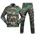 Men's Tactical Camouflage Shirt & Pants Set - Breathable, Durable, Outdoor Training Uniform For Jungle & Military Style_viptrois.com