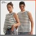 Men's Clothing Loose Casual Men's Trendy Brand Mesh Vest High Quality Sports Trend Contrast Color Men's Vest_viptrois.com