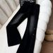 New American Retro Style Men's Jeans Deconstructed Patchwork Design Black Grey Slightly Flared Straight Leg_viptrois.com