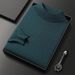 Men's Premium High-Neck Knit Sweater – Lightweight Luxury Cardigan For Casual & Smart Wear (White/Black/Camel/Navy/Gray, Sizes M-4XL, Breathable_viptrois.com