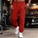 Men's Casual Jogger Pants - Lightweight Workout Tapered Sweatpants, Elastic Cuff, Drawstring Waist, Breathable & Stretchy For Gym, Running, Daily Wear_viptrois.com