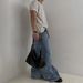Men's Clothing Waffle Short Sleeved T Shirt Simple Bottoming Top Light Breathable Side Slit T Shirt_viptrois.com